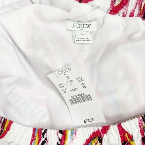 J.Crew One Shoulder Printed Dress - Picture 6 of 10